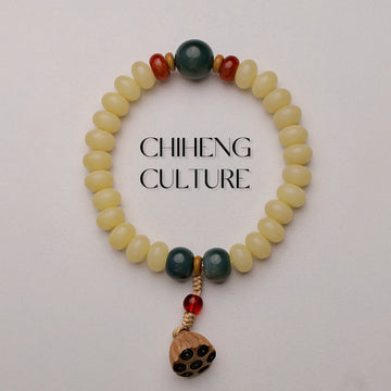 White Jade Bodhi Bracelet: The Perfect Combination of Taoist Culture and Natural Spirituality