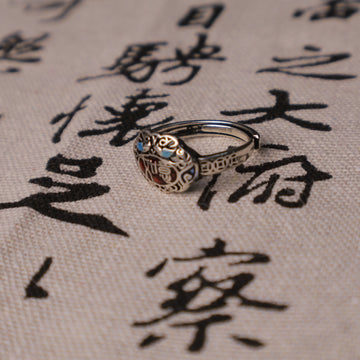 Cloisonné Taoist Ring of Auspicious Harmony · Celestial Pivot Qi Gathering · Talismanic Radiance