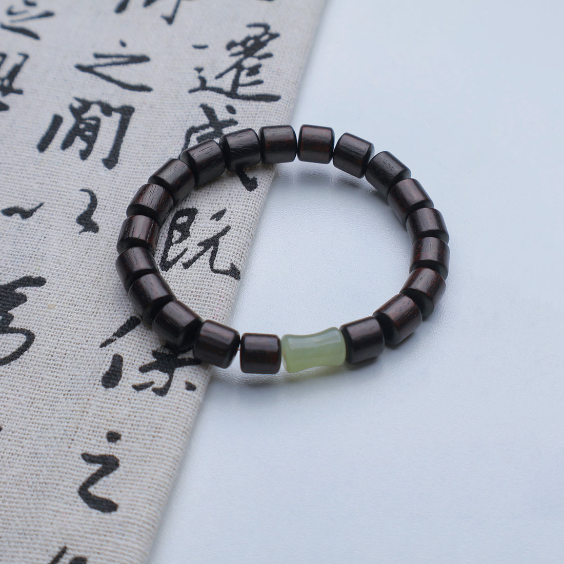 Natural Small Leaf Red Sandalwood Bracelet