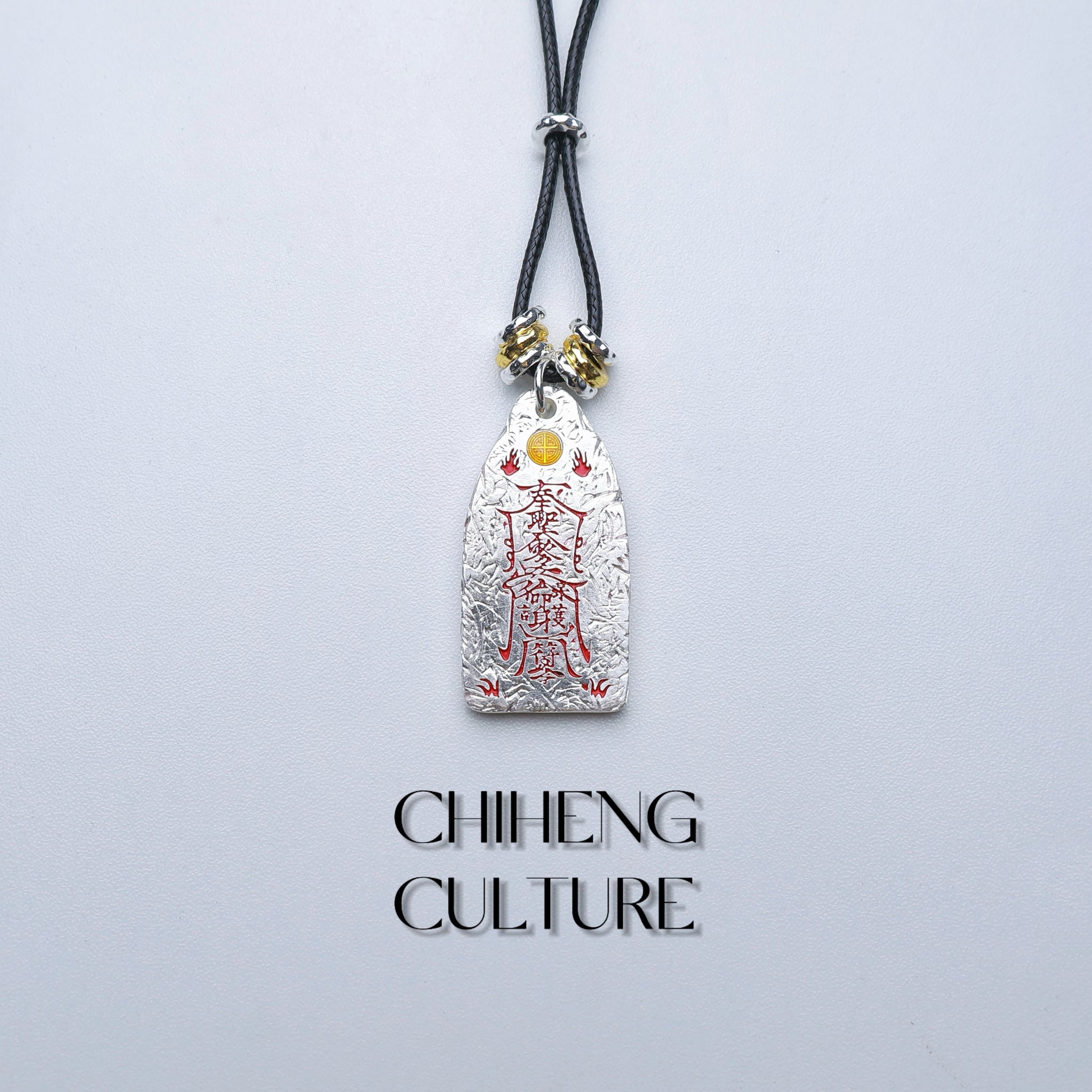Taoist - Style Golden Light Pendant
