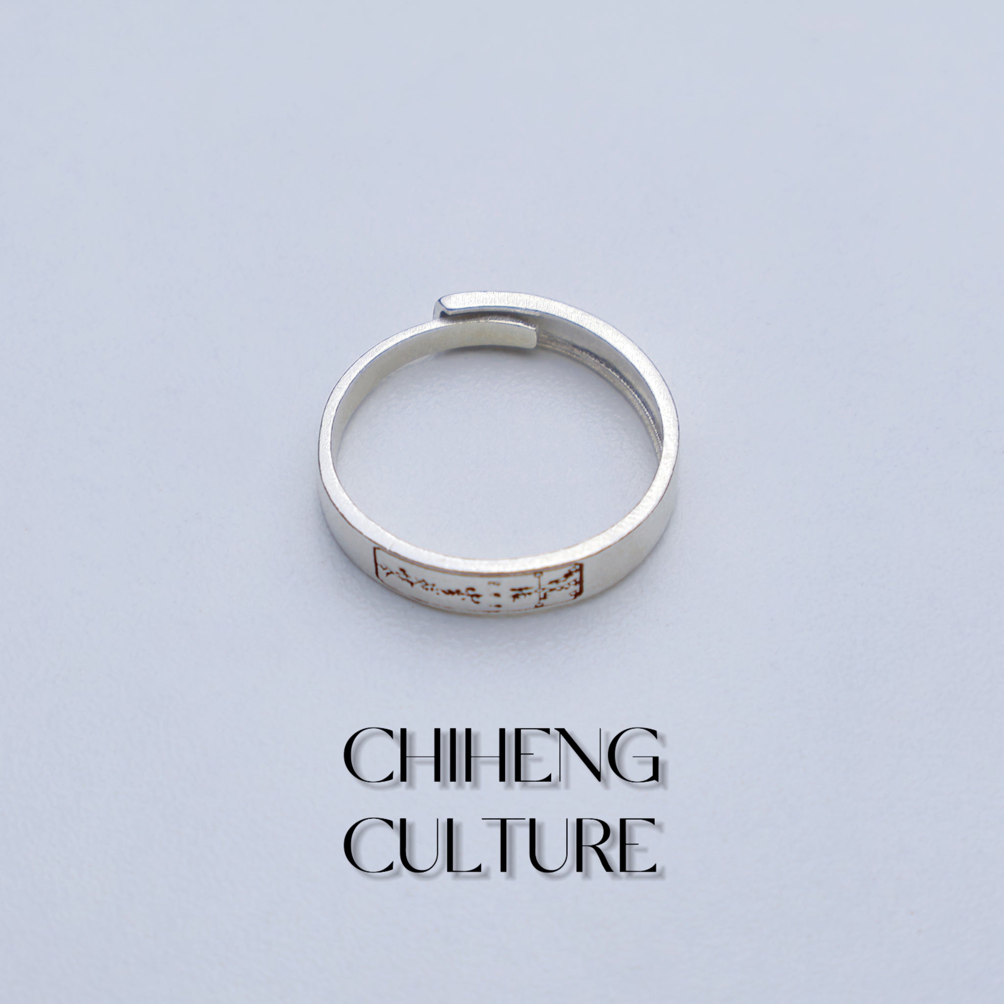 Peach Blossom Cinnabar Ring